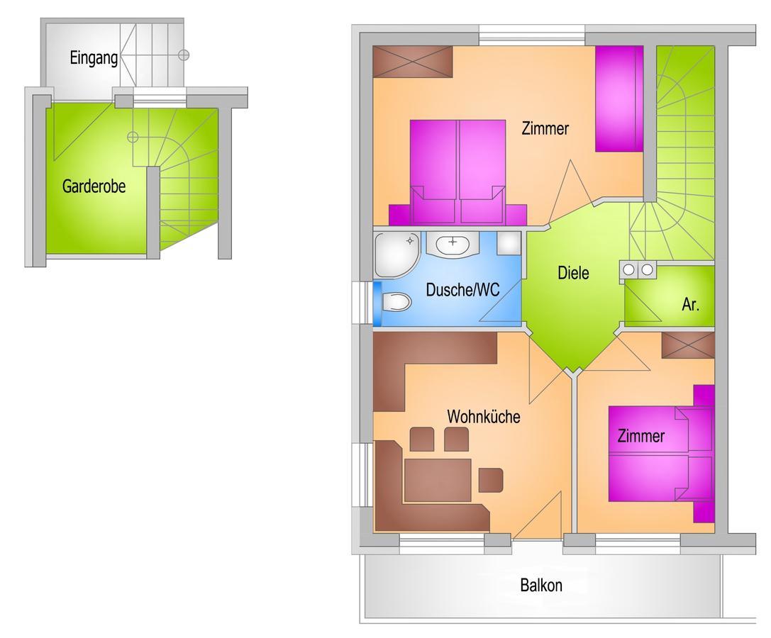 Apart Miriam Apartment Schwendau Ngoại thất bức ảnh